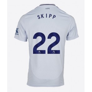 Leicester City Oliver Skipp #22 Alternativní Dres 2024-25 Krátký Rukáv